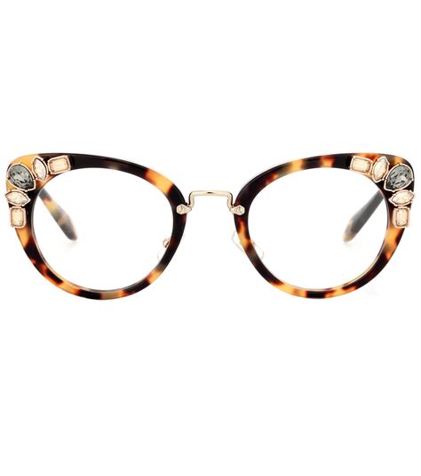 miu miu cat-eye eyeglasses